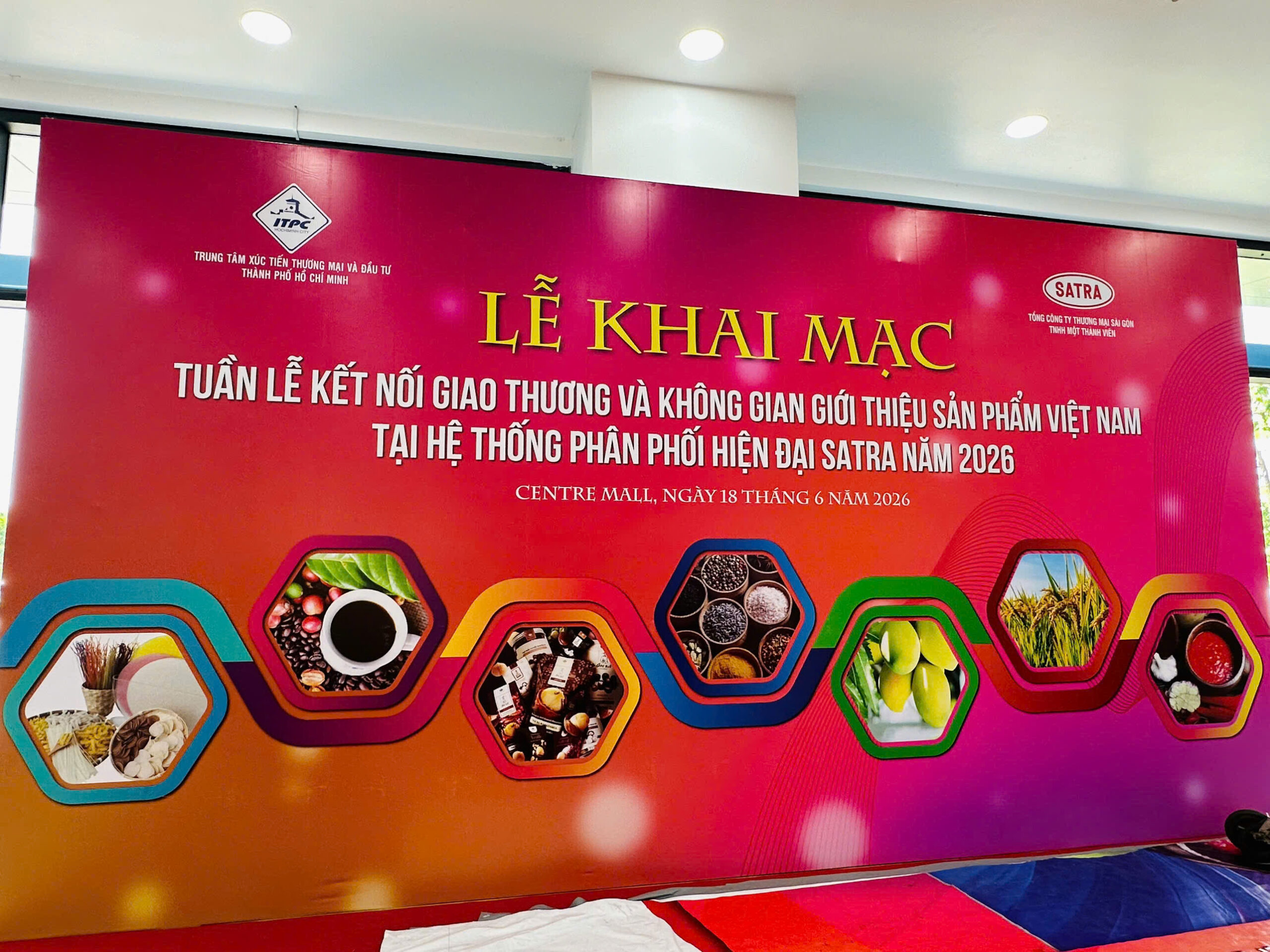 Lễ khai mạc Tuần lễ kết nối giao thương tại Satra 2026