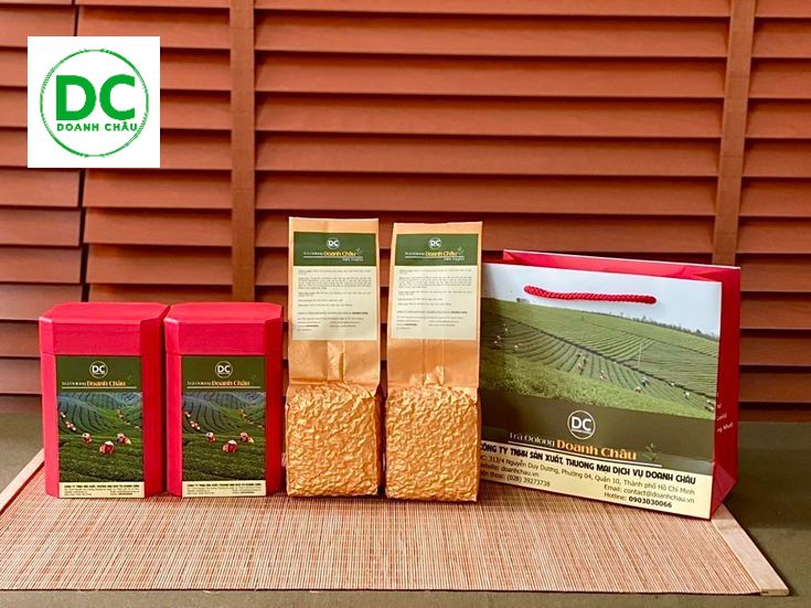 Trà Oolong An Khang – hộp quà cao cấp