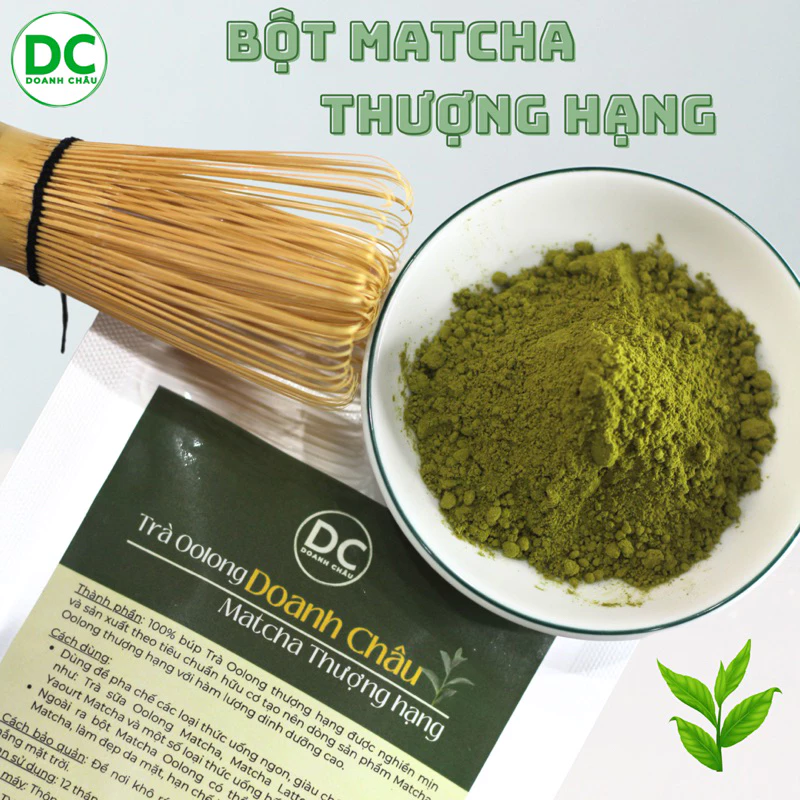 Bột matcha Oolong Doanh Châu chất lượng cao