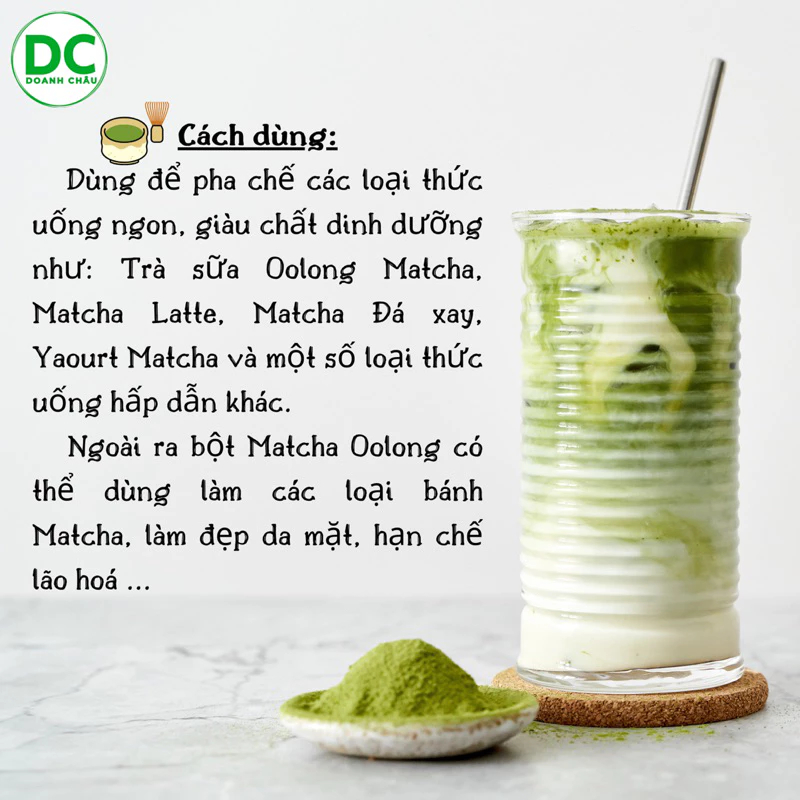 Trà sữa Matcha Oolong