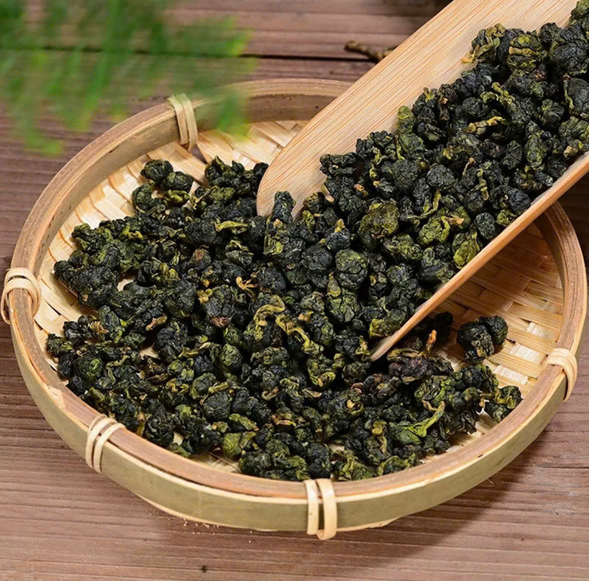 Thành phẩm viên trà Oolong
