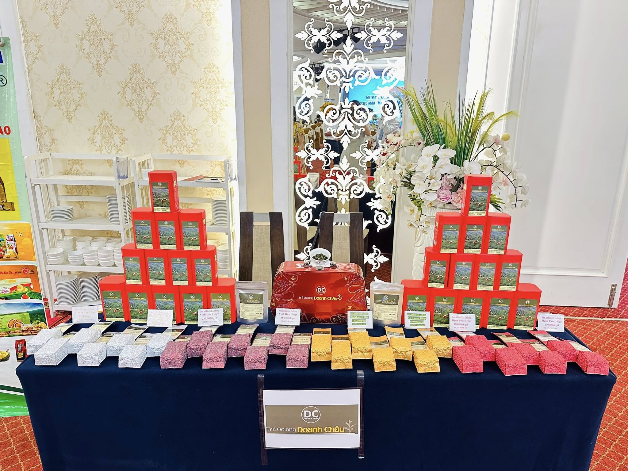 Các sản phẩm trà Oolong Doanh Châu