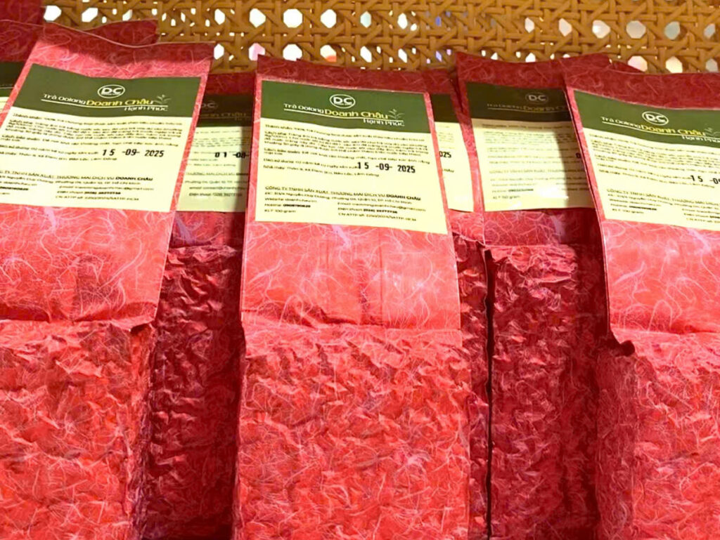 Sản phẩm Trà Oolong Doanh Châu - Hạnh Phúc