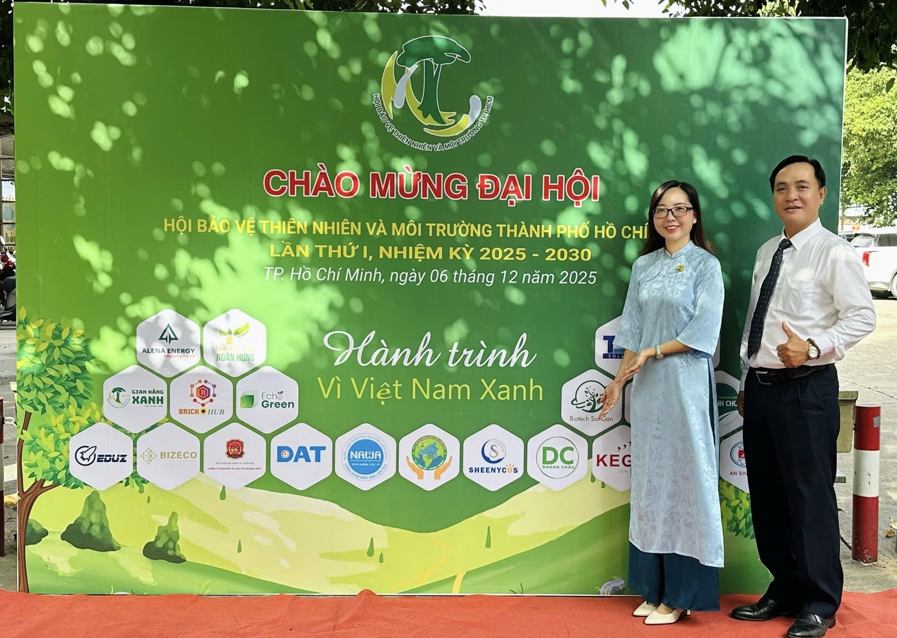 Ban lãnh đạo Doanh Châu tại Đại hội